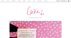 Desktop Screenshot of casiestewart.com